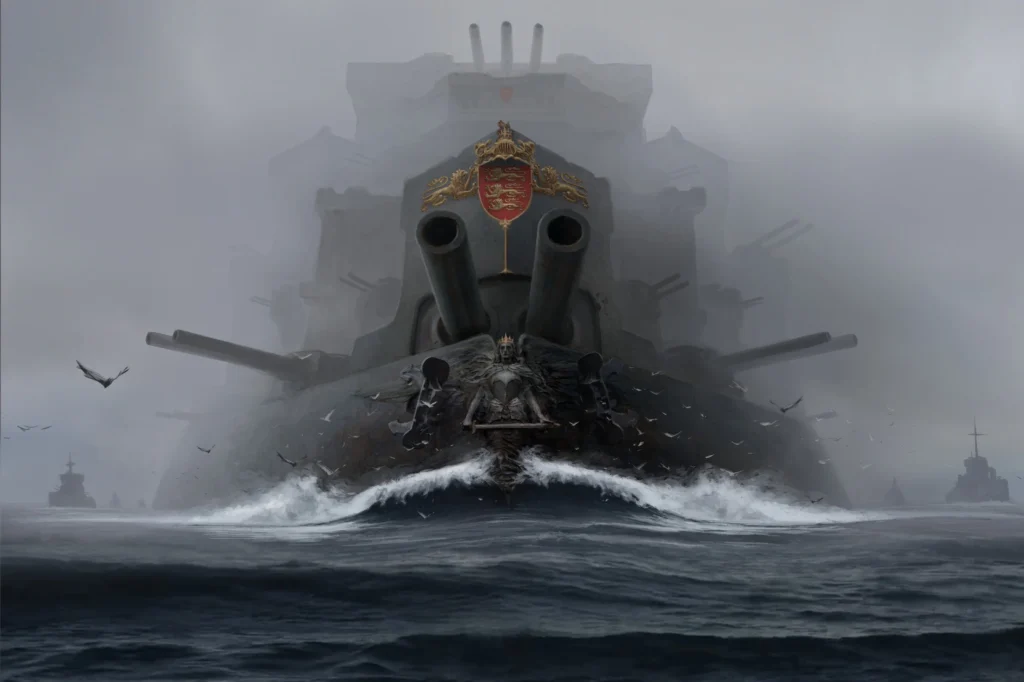 Britannia, the Moving Fortress