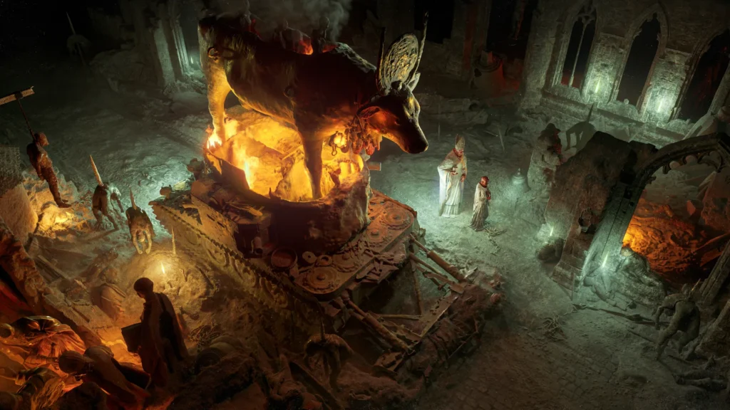 The Golden Calf War Altar